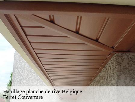 Habillage planche de rive Belgique 