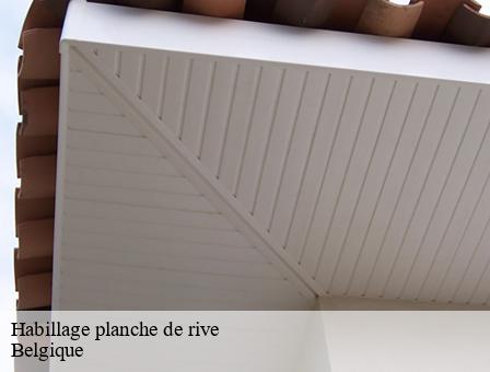 Habillage planche de rive Belgique 