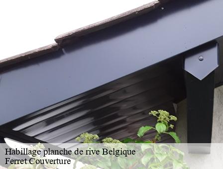 Habillage planche de rive Belgique 