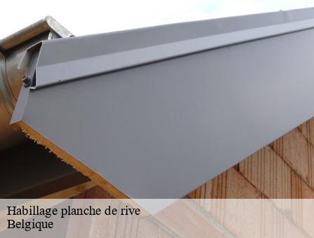 Habillage planche de rive Belgique