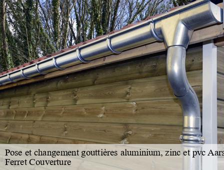 Pose et changement gouttières aluminium, zinc et pvc 3200
